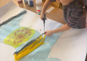 Dala horse-praca plastyczna