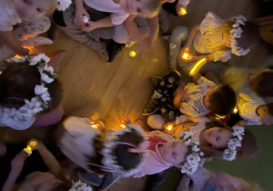 Tydzień szwedzki - pochód światła