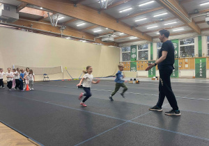 AWF zajęcia z szermierki