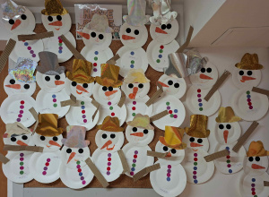 Karnawałowe bałwanki