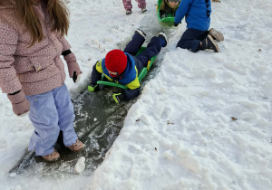 Zabawy na śniegu