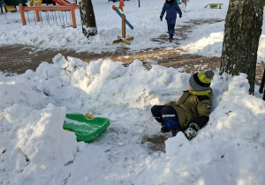 Zabawy na śniegu