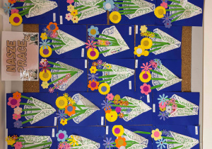 Bukiet kwiatów dla babci i dziadka