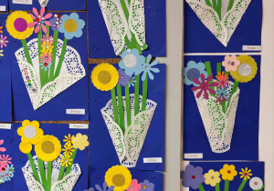 Bukiet kwiatów dla babci i dziadka