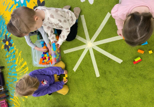 Kolorowe śnieżynki