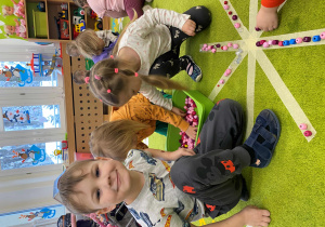 Kolorowe śnieżynki