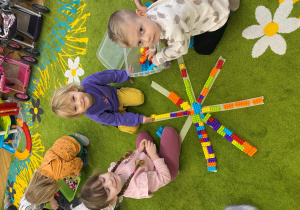 Kolorowe śnieżynki