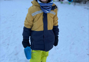 Zimowe zabawy na śniegu