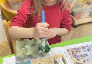 Statek - zabawka z recyklingu