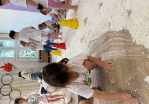 Pierwszy dzień olimpiady sportowej u Ekoludków