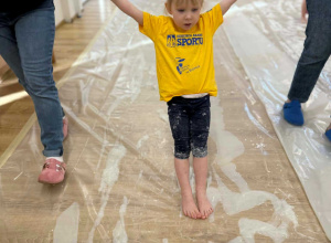 Pierwszy dzień olimpiady sportowej u Ekoludków