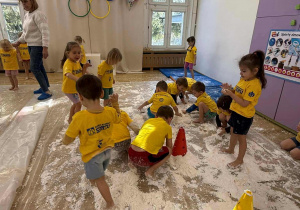 Pierwszy dzień olimpiady sportowej u Ekoludków