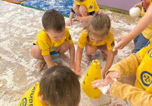 Pierwszy dzień olimpiady sportowej u Ekoludków