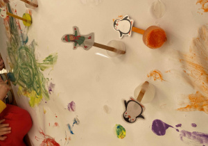 Ślizgawka pingwinków i łyżwiarek