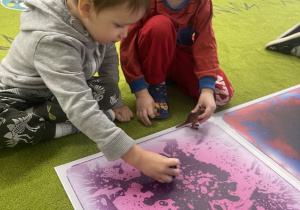 Zwierzęta egzotyczne - zabawa sensoryczna