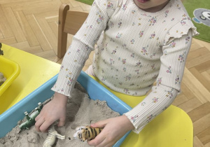 Zwierzęta egzotyczne - zabawa sensoryczna