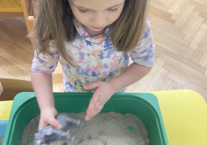 Zwierzęta egzotyczne - zabawa sensoryczna