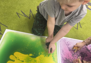 Zwierzęta egzotyczne - zabawa sensoryczna