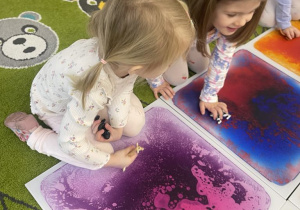 Zwierzęta egzotyczne - zabawa sensoryczna