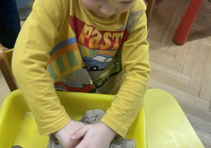 Zwierzęta egzotyczne - zabawa sensoryczna