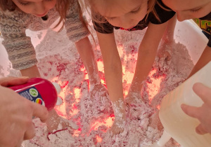 Walentynkowa zabawa sensoryczna