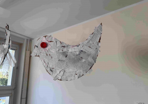 Ptak z surowców wtórnych