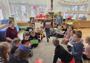 rozdawanie walentynek