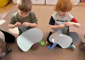 Słoń - zabawa oddechowa i relaksacyjna