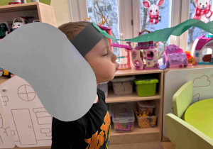 Słoń - zabawa oddechowa i relaksacyjna