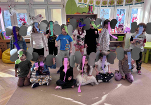 Słoń - zabawa oddechowa i relaksacyjna