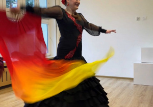Tydzień hiszpański - tancerka flamenco