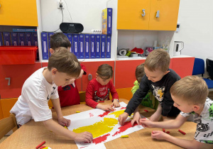 Praca plastyczna- Flaga