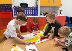 Praca plastyczna- Flaga