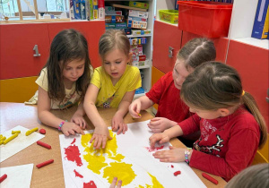 Praca plastyczna- Flaga