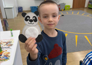 Panda- praca plastyczna