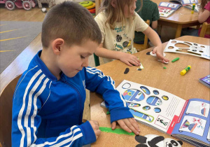 Panda- praca plastyczna