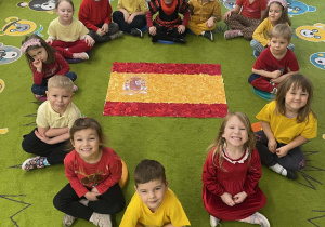 Tydzień hiszpański - flaga