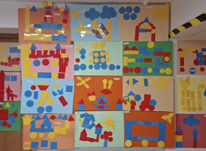 Obrazy z figur geometrycznych