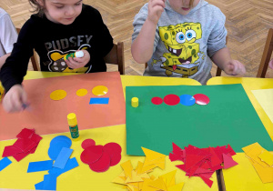 Obrazy z figur geometrycznych