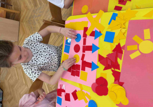 Obrazy z figur geometrycznych