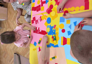 Obrazy z figur geometrycznych