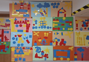 Obrazy z figur geometrycznych