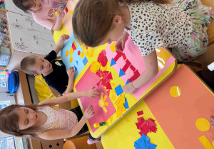 Obrazy z figur geometrycznych