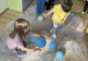 Cztery żywioły - zabawy sensoryczne