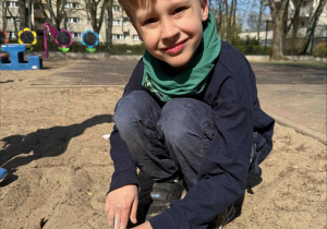 Zabawy na placyku przedszkolnym