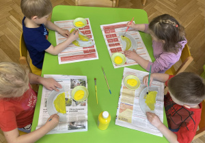 Kurczaczek - praca plastyczna