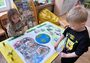 Dbamy o naszą planetę - plakat