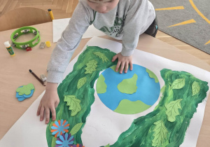 tworzenie plakatu na dzień ziemi