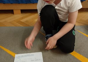 omawianie jakie znaki udało się znaleźć dzieciom