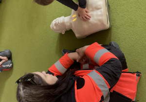 Spotkanie z ratownikiem medycznym
